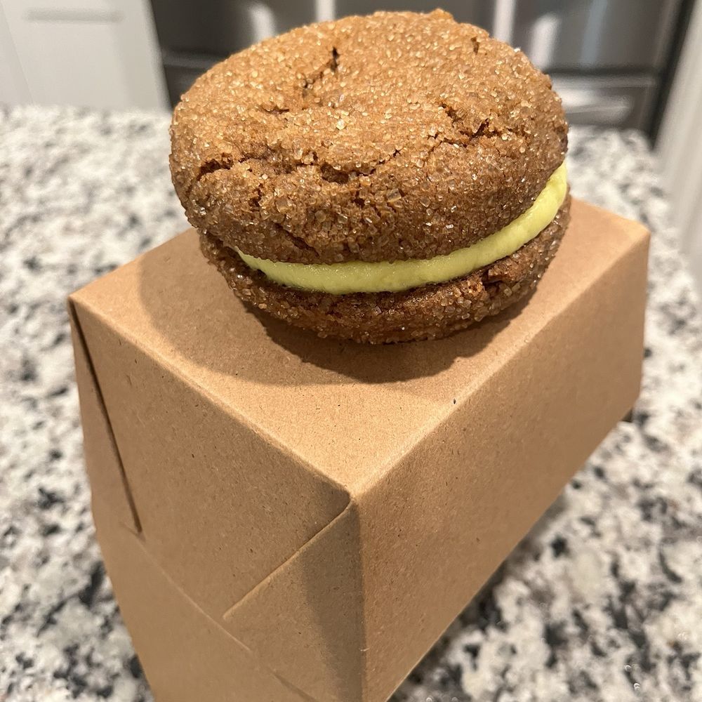 King BBQ - Gingerbread cookie sandwich with lemon filling.  $7 - Barbeque Near Me - North Charleston, South Carolina