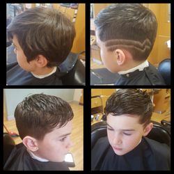 Razors & Shears Unisex Barber Studio - Design cut for young customer by Russell. Schedule an appointment . Calendly.com/russellthebarber
