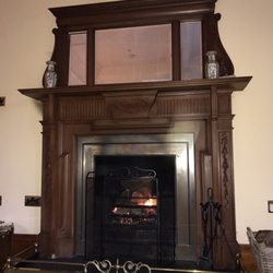 Glencoe House - Wood burning fireplace (awesome)