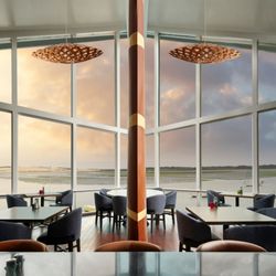 60 State Park Restaurant & Lounge - Restaurant Seating with Bay View