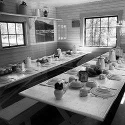 BC Forest Discovery Centre - Bunkhouse dining hall