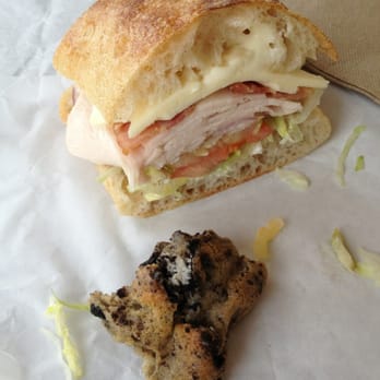 Sandwich Republic - #10 turkey bacon sandwich and what is left of my Oreo cookie. - Sandwiches Near Me - Springfield, Virginia