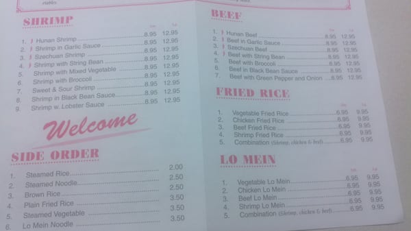 Menu photo 2 New Dynasty Washington, DC, DC