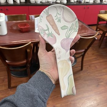Pottery Magic Modesto - veggie spoon rest - Venues & Event Spaces Near Me - Modesto, California