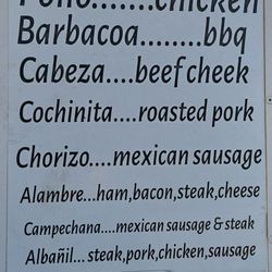 Meat choices