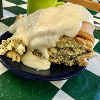 Clarks Restaurant - Huge cinnamon roll - Burgers Near Me - Artic, Washington
