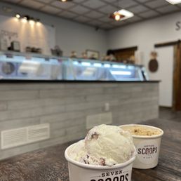 two cups of ice cream two cups of ice cream