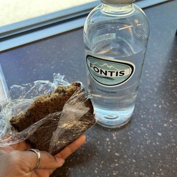 Dancing Goats Coffee - Banana Bread and Bottle of Water - Coffee & Tea Near Me - Decatur, Georgia Dancing Goats Coffee - Banana Bread and Bottle of Water - Coffee & Tea Near Me - Decatur, Georgia