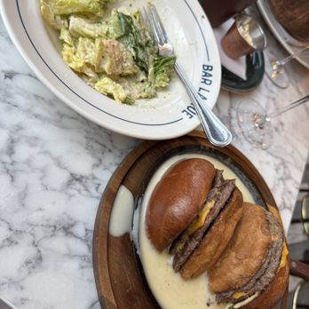 Bar La Rue - Burger with fromage - Bars Near Me - Chicago, Illinois