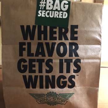 Wingstop - Get your grub on .. Ordered via Door Dash - Chicken Wings Near Me - Hurst, Texas