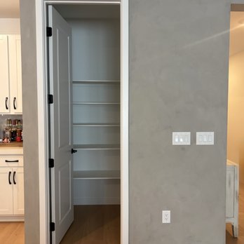 Custom Closet Systems - Pantry original (door swinging inwards) - Home Organization Near Me - Las Vegas, Nevada Custom Closet Systems - Pantry original (door swinging inwards) - Home Organization Near Me - Las Vegas, Nevada