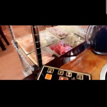 Hot Pot - Rolling cart of food. - Chinese Near Me - Wallingford, Connecticut