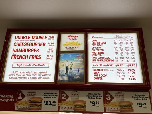 Menu photo 5 In-N-Out Burger Las Vegas, NV Menu photo 5 In-N-Out Burger Las Vegas, NV