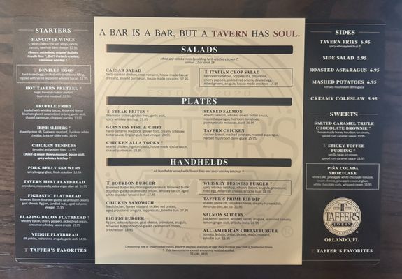 Menu photo 6 Taffer’s Tavern Orlando Orlando, FL