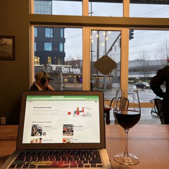 Cascadia Coffee Pub - $1 Off Wine During Happy Hours (5-7 PM) - Coffee Roasteries Near Me - Portland, Oregon