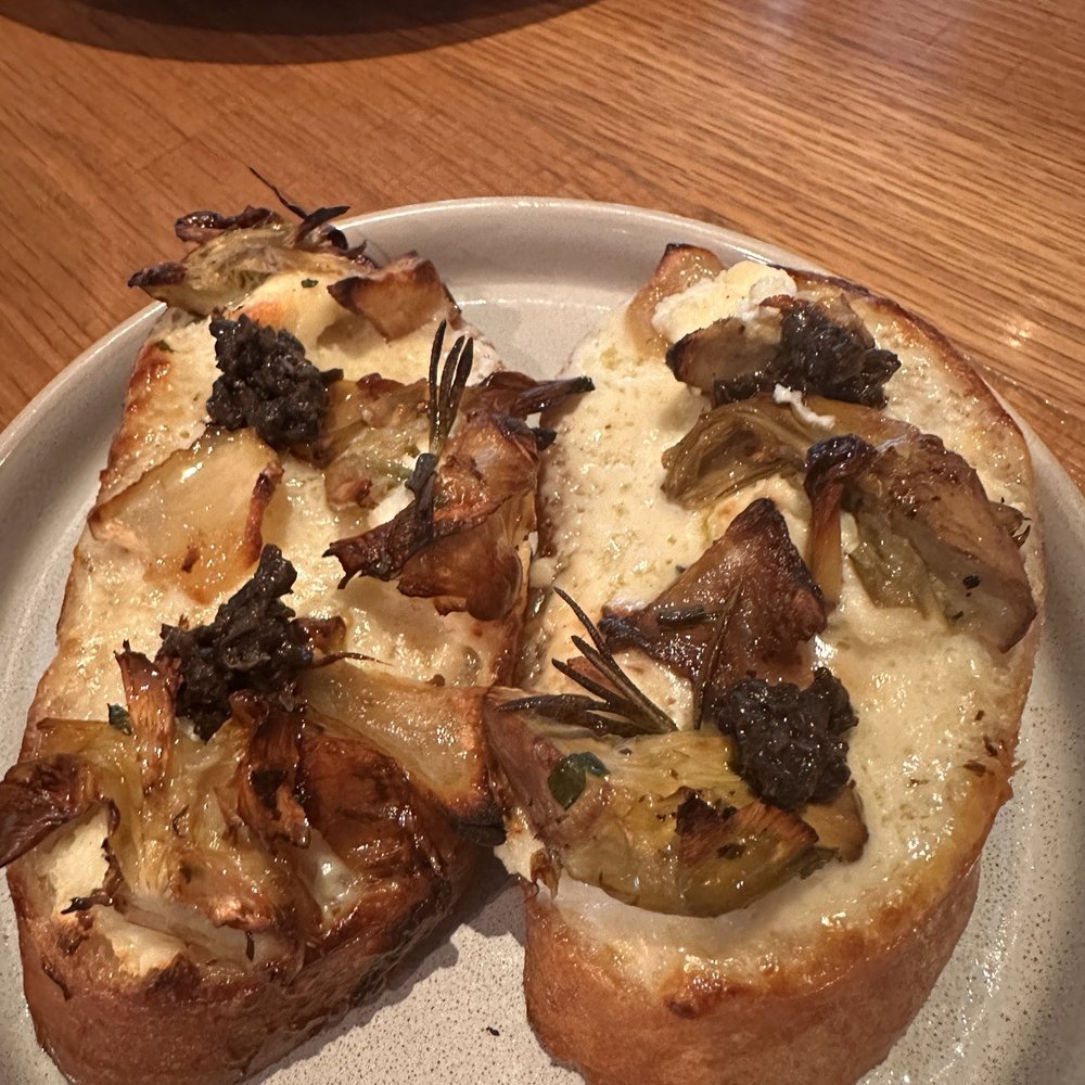 Monteverde - artichoke and sunchoke crostini - Italian Near Me - Chicago, Illinois Monteverde - artichoke and sunchoke crostini - Italian Near Me - Chicago, Illinois