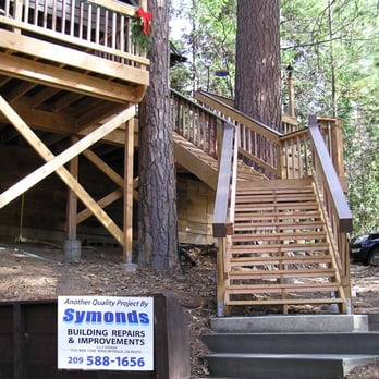 Symonds Building Repairs & Improvements - stairs leading up to a house - General Contractors Near Me - Sonora, California Symonds Building Repairs & Improvements - stairs leading up to a house - General Contractors Near Me - Sonora, California
