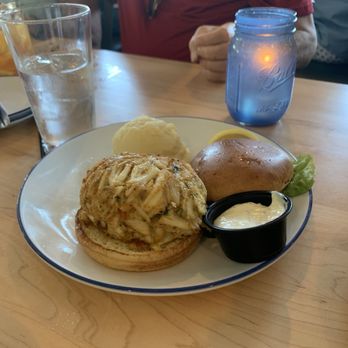 Donnelly's Dockside - Crab Cake Sandwich - Seafood Near Me - Arnold, Maryland