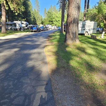 McCloud RV Resort - Inside the McCloud RV park - Campgrounds Near Me - McCloud, California