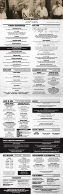 Menu photo 1 E.G. Nick's Grill & Tavern Lapeer, MI Menu photo 1 E.G. Nick's Grill & Tavern Lapeer, MI