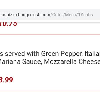Amadeo's Pizza - Menu description - Pizza Near Me - Albuquerque, New Mexico