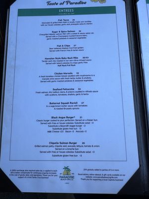 Menu photo 3 Paradise Beach Grille Capitola, CA Menu photo 3 Paradise Beach Grille Capitola, CA