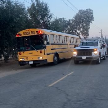 Adolph's A-1 Tree Service A Partnership - Illegally passing a bus with red lights putting children in harms way. - Tree Services Near Me - Fresno, California