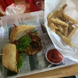 Blackened Salmon BLT