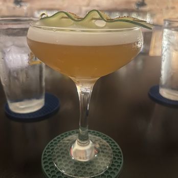 Xolo Snack Bar - Drink special: mezcal based martini...so delicious! Very friendly staff, cozy vibes, amazing cocktails. - Cocktail Bars Near Me - New Haven, Connecticut