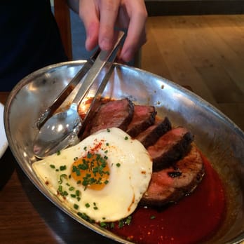 Blue Duck Tavern - Steak and egg $30 - New American Near Me - Washington, DC, District of Columbia Blue Duck Tavern - Steak and egg $30 - New American Near Me - Washington, DC, District of Columbia