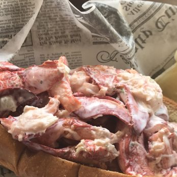 DJ's Clam Shack - Lobster roll is great. Lightly dressed goodness - Seafood Near Me - Key West, Florida DJ's Clam Shack - Lobster roll is great. Lightly dressed goodness - Seafood Near Me - Key West, Florida