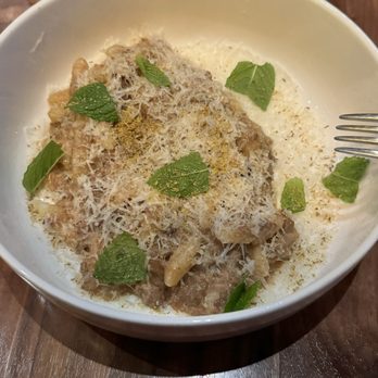 Nido - Lamb Cavatelli - New American Near Me - Austin, Texas Nido - Lamb Cavatelli - New American Near Me - Austin, Texas