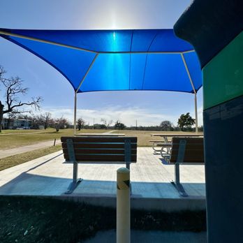 Hancock Public Golf Course - First Hole Waiting Area - Golf Near Me - Austin, Texas