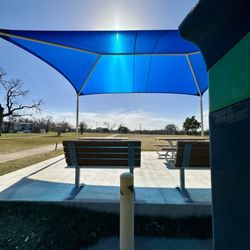 Hancock Public Golf Course - First Hole Waiting Area