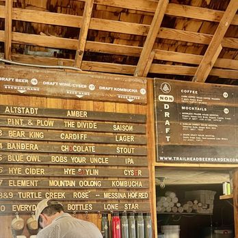 Trailhead Beer Garden - Yummy local beer on tap - Beer Gardens Near Me - Kerrville, Texas
