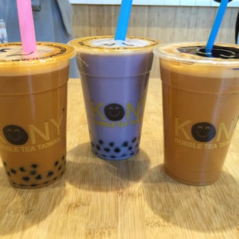 Kony  Bubble Tea - Chai milk tea and taro - Tea Rooms Near Me - Lausanne, VD
