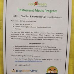 County of Orange Social Services Agency - Rmp for the disabled/blind and retired (homeless + more..)
