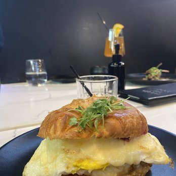 BLK SWAN - Lobster croissant - New American Near Me - Baltimore, Maryland BLK SWAN - Lobster croissant - New American Near Me - Baltimore, Maryland