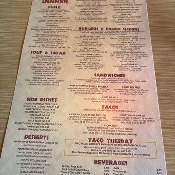Canoe House - Main menu - Hawaiian Near Me - South Pasadena, California Canoe House - Main menu - Hawaiian Near Me - South Pasadena, California
