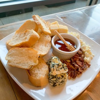Eliza Restaurant & Bar - Cheese Plate after we asked for the pecans & raisins--out of raisins - Cocktail Bars Near Me - Baton Rouge, Louisiana Eliza Restaurant & Bar - Cheese Plate after we asked for the pecans & raisins--out of raisins - Cocktail Bars Near Me - Baton Rouge, Louisiana