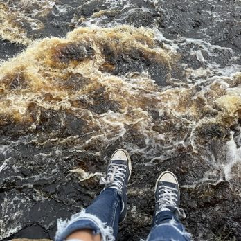 Banning State Park - Sitting on a cliff by the river. - Parks Near Me - Sandstone, Minnesota