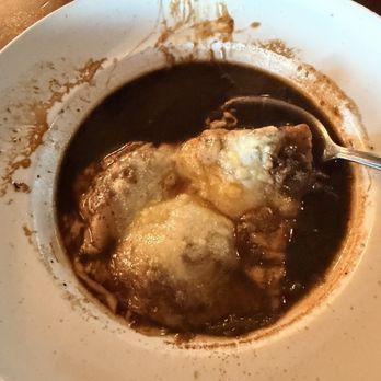 River Mill - Onion soup with wontons - New American Near Me - Lynbrook, New York