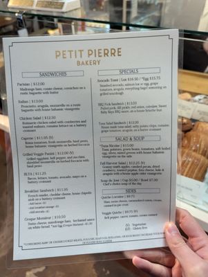 Menu photo 2 Petit Pierre Bakery Seattle, WA Menu photo 2 Petit Pierre Bakery Seattle, WA