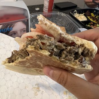 Shawarma Stop - Beef Shawarma on pita - Halal Near Me - Elgin, Illinois Shawarma Stop - Beef Shawarma on pita - Halal Near Me - Elgin, Illinois
