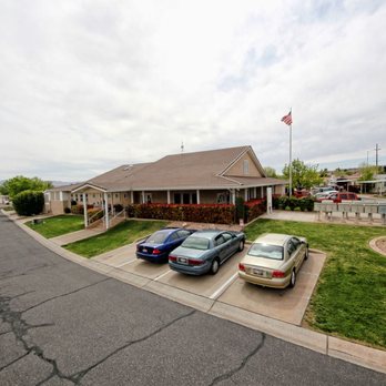 Rio Virgin R V Park - Clubhouse with Pool, Spa, and Exercise facility. Pool tables, cards, full kitchen, library, coin-op laundry - RV Parks Near Me - Saint George, Utah Rio Virgin R V Park - Clubhouse with Pool, Spa, and Exercise facility. Pool tables, cards, full kitchen, library, coin-op laundry - RV Parks Near Me - Saint George, Utah