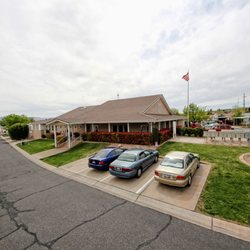 Rio Virgin R V Park - Clubhouse with Pool, Spa, and Exercise facility. Pool tables, cards, full kitchen, library, coin-op laundry