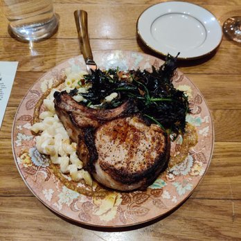 Gilded Unicorn - Pan Roasted Pork Chop - Cocktail Bars Near Me - Spokane, Washington Gilded Unicorn - Pan Roasted Pork Chop - Cocktail Bars Near Me - Spokane, Washington