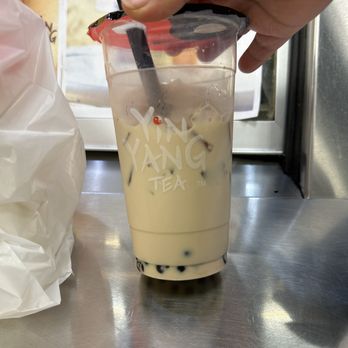Yin Yang Tea - Black milk tea Delicious - Bubble Tea Near Me - Pasadena, California Yin Yang Tea - Black milk tea Delicious - Bubble Tea Near Me - Pasadena, California
