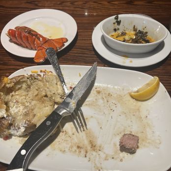 LongHorn Steakhouse - 6oz. Flo's Filet with 4oz. Lobster Tail Crispy Brussels Sprouts - Steakhouses Near Me - Phoenix, Arizona