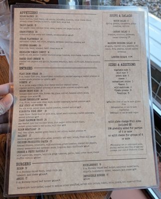 Menu photo 4 Madison Crossing Lounge West Yellowstone, MT